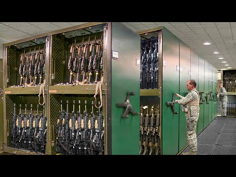 Inside One of US Largest Armory Storing Billion $ Worth of Scary Military Weapons
