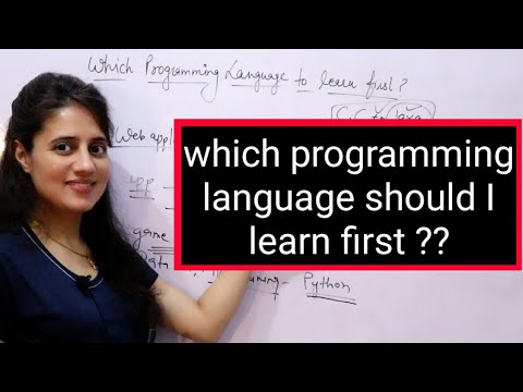 Which Programming Language should I learn first?