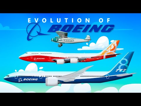 Evolution of Boeing (NEW) (1916-2025)