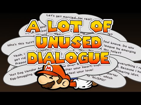 The Unused Dialogue of Paper Mario: The Thousand-Year Door
