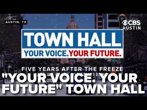 "Your Voice. Your Future." Town Hall