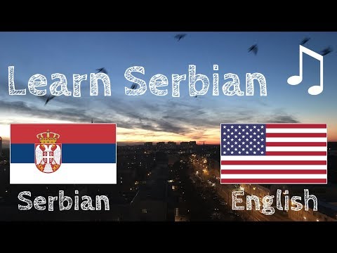 Learn before Sleeping - Serbian (native speaker) - with music