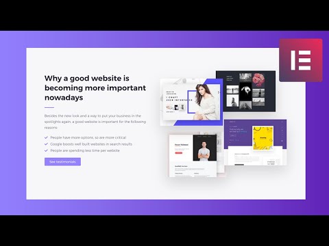 How I created floating images in Elementor (from my Adobe XD Portfolio Design project)