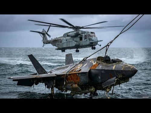 Unbelievable Restoration — The $1.7 Billion F-35 Lightning II Recovered After Years of Abandonment!