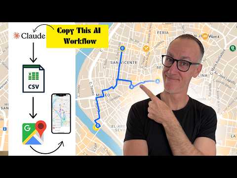Revolutionize Your Travel Planning with AI & Google My Maps!