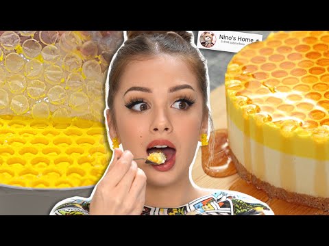 I TRIED MAKING HONEY CHEESECAKE