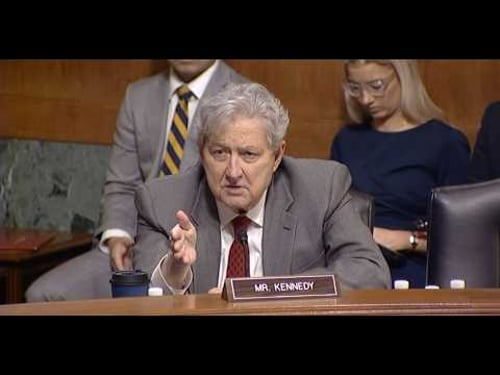 Kennedy questions Schwartz and Bier on Somali Fraud in Senate Judiciary Committee