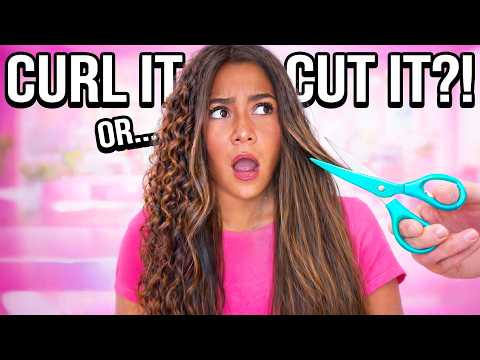$1 vs $1000 Curling Iron… LOSER Cuts Their Hair 😳 ✂️