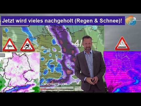 Now we're making up for lost rain and snow. High precipitation. Weather forecast 11th-18th Februa...