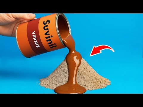 Mix CEMENT with VARNISH and uncover the SECRET no one has ever revealed!