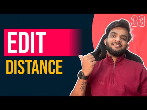 DP 33. Edit Distance | Recursive to 1D Array Optimised Solution 🔥