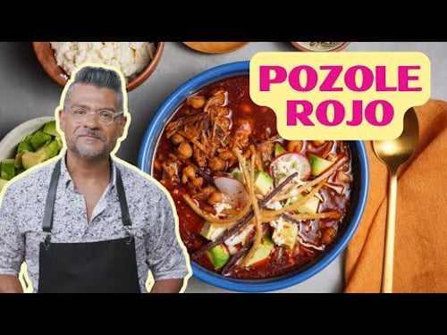 Rick Martínez's Pozole Rojo Stew | Introduction to Mexican Cooking | Food Network
