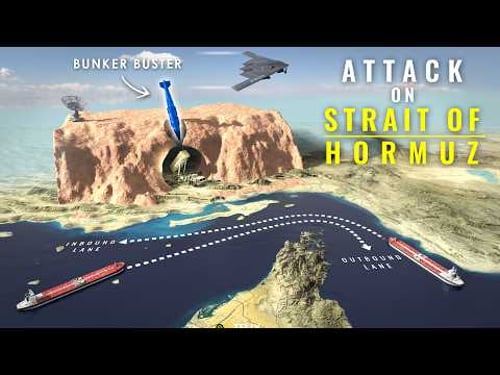 Strait of Hormuz | Will 5,000 lb Bunker Buster Bombs End the Standoff?