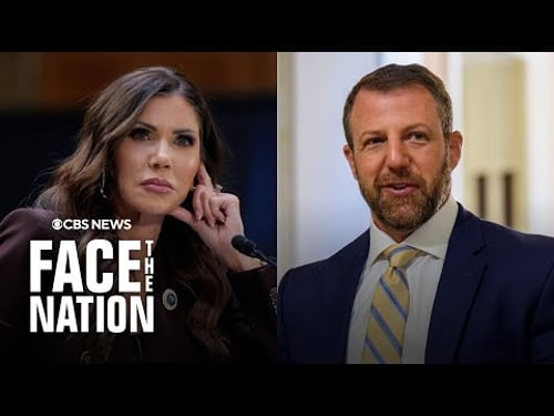 Breaking News: Kristi Noem replaced by Sen. Markwayne Mullin as DHS secretary, Trump announces