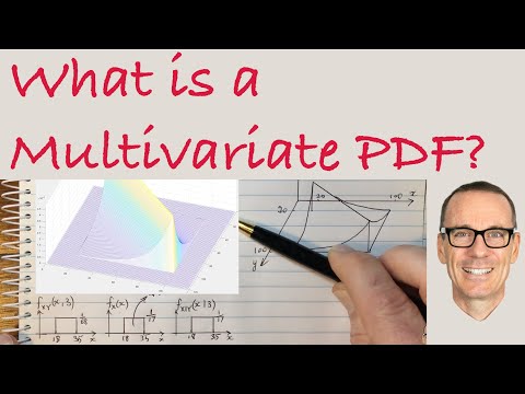 What is a Multivariate Probability Density Function (PDF)? ("the best explanation on YouTube")