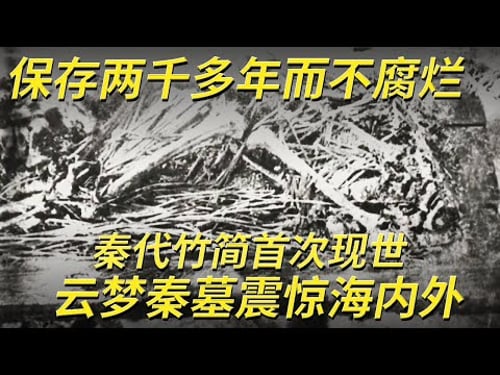 秦代墓葬首次出土1155枚竹简 保存千年不腐 四万多字留存 内容丰富震惊海内外!——云梦秦简特辑 | 中华国宝