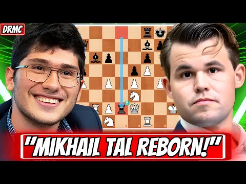 Is Magnus Carlsen EVEN HUMAN? Sacrifices EVERYTHING Vs Alireza Leaving Mikhail Tal SPEECHLESS!