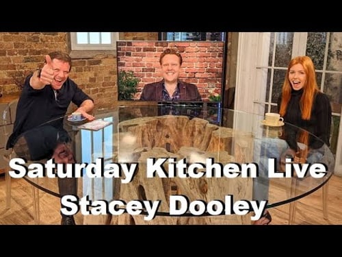 Saturday Kitchen Live: Matt Tebbutt and chefs Theo Randall & Vivek Singh and Guest Stacey Dooley