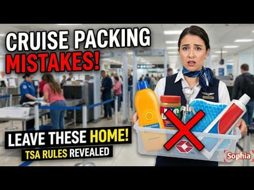 Packing for a Cruise? Leave These "Carry-On" Items at Home (TSA Rules)