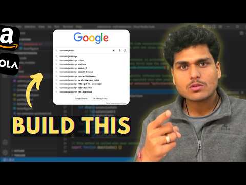 Autocomplete Search Bar (Amazon, Ola) - Frontend Interview Question using React