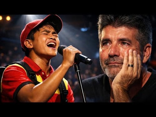 New York Delivery Boy Sings Philippines National Anthem on AGT — Simon Cowell in TEARS! 😭