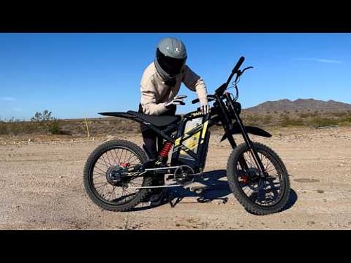 The Dirt Bike Inspired Zonveer ZX3 Ebike!