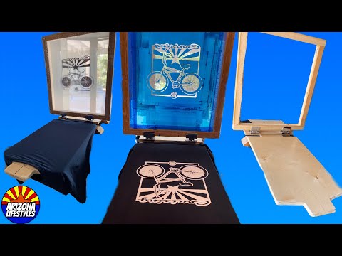 Cheapest DIY Screen Printing to make T Shirts and how I made it.