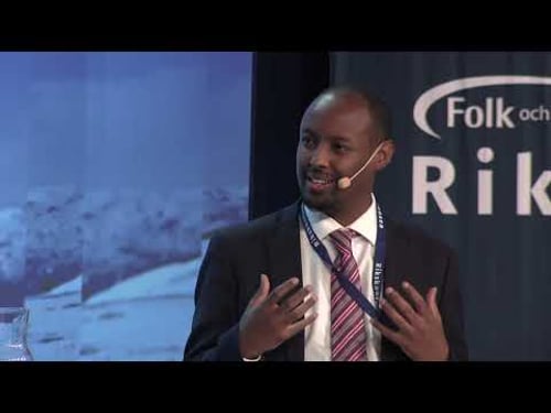 Rusta för fred: Ärkebiskopen, Ewa Skoog Haslum, Ahmed Abdihraman och Viktor Barth-Kron