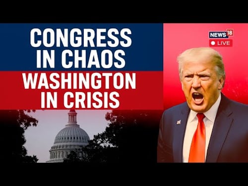 LIVE: US Government Shutdown Over Tax Cuts & Obamacare | Trump Blames Democrats for Deadlock | N18G