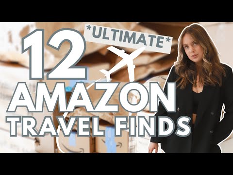 ULTIMATE AMAZON TRAVEL FINDS: viral luggage sets, travel organization, packing tips and hacks