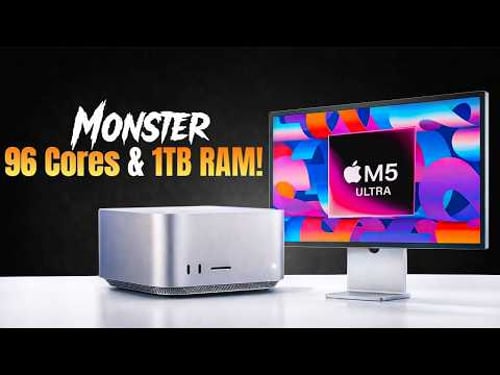 Mac Studio M5 ULTRA LEAKS - BENCHMARKS will be INSANE!