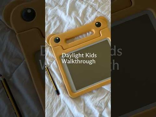 This is Daylight Kids: a blue light free computer for the next generation