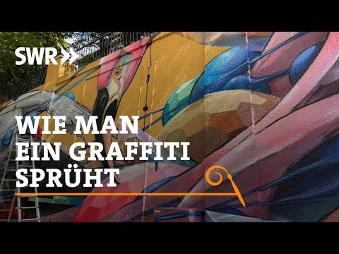 How to spray graffiti | SWR Handwerkskunst
