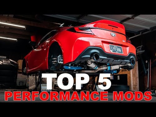 Top 5 GR86 Performance Mods