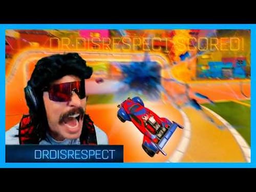 DR DISRESPECT FINALLY Plays ROCKET LEAGUE
