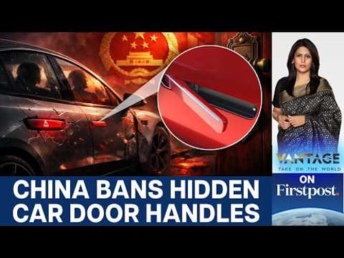 Why China is Banning Hidden Car Door Handles Popularised by Tesla | Vantage with Palki Sharma | N18G