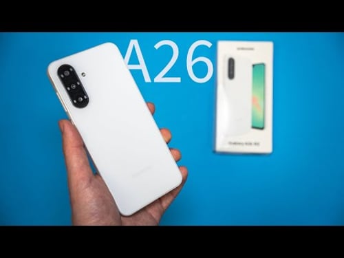 Samsung Galaxy A26 Unboxing & First Impressions: Middle Child Vibe!