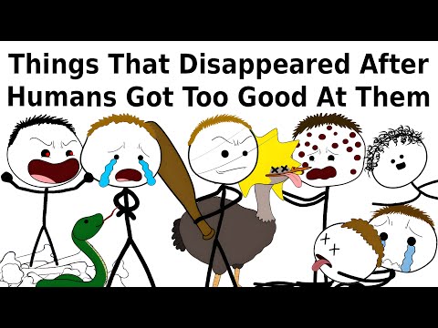 Things That Disappeared After Humans Got Too Good At Them