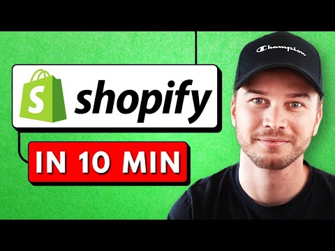 Shopify Tutorial For Beginners 2025 - Set up Your Store in 10 Minutes