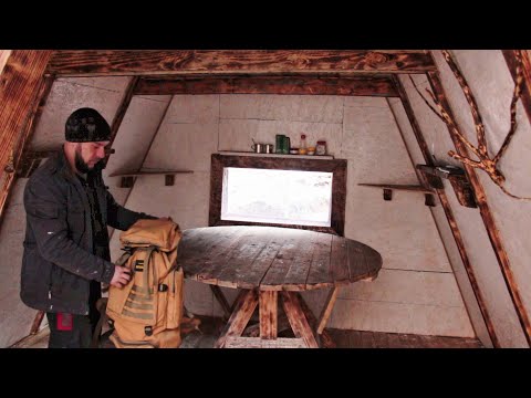 Arrangement of a house in the forest. Part 3