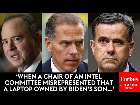 MUST WATCH: John Ratcliffe Brings Up Adam Schiff's Hunter Laptop Claims During Confirmation Hearing