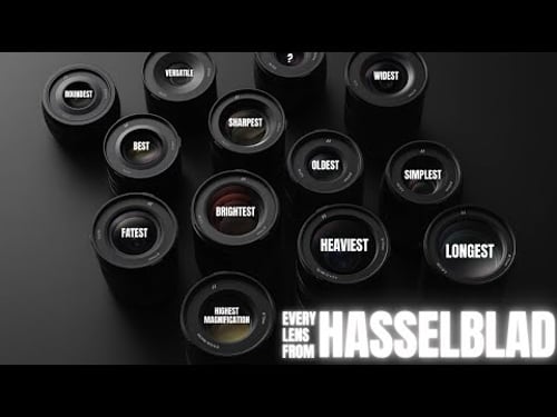 $61,323 worth of Hasselblad XCD Lenses you can use natively on the X2D an 907X