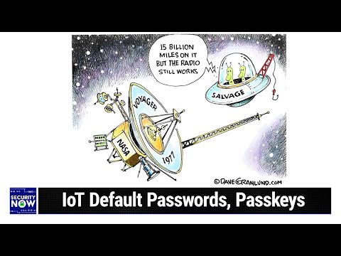 Passkeys: A Shattered Dream? - IoT Default Passwords, Passkeys