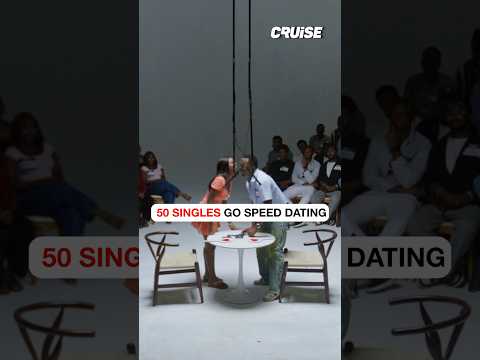 Did they just KISS? 50 singles go speed dating, New video up on the channel.