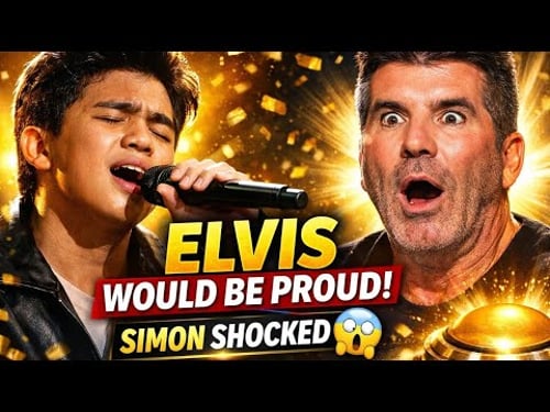 Even Elvis Would Be Proud! Filipino Teen from Cebu SHOCKS Simon Cowell | GOLDEN BUZZER Moment