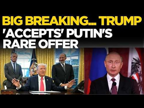 Trump Signs Orders LIVE | 'I'd Like To Buy...': Trump Accepts Putin's Offer; US To Ditch Zelensky?