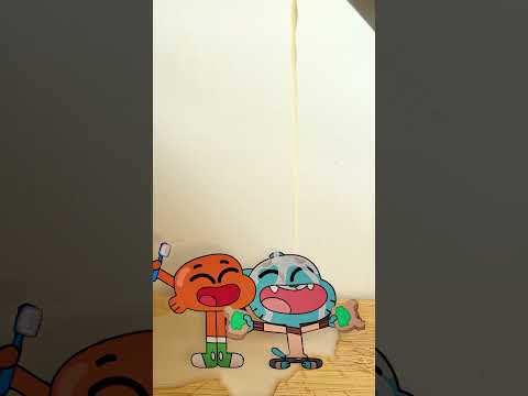 Sabah okul karmaşası #gumball #shorts