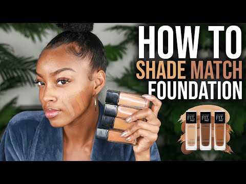 HOW TO MATCH DRUGSTORE FOUNDATION TO YOUR SKIN TONE | Slim Reshae