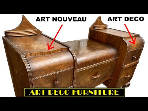 ART DECO furniture meets ART NOUVEAU