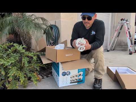 Costco Reolink Configuration and Installation NVS16-12MD8 H20 Parris CA